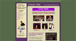 Desktop Screenshot of dancintime.com